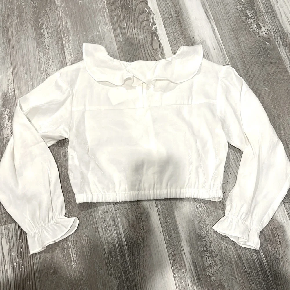 Zara Fluid Ruffled Blouse